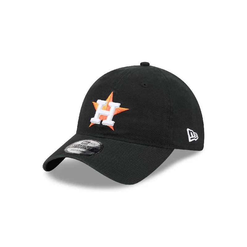 Houston Astros Black 9TWENTY Adjustable Hat