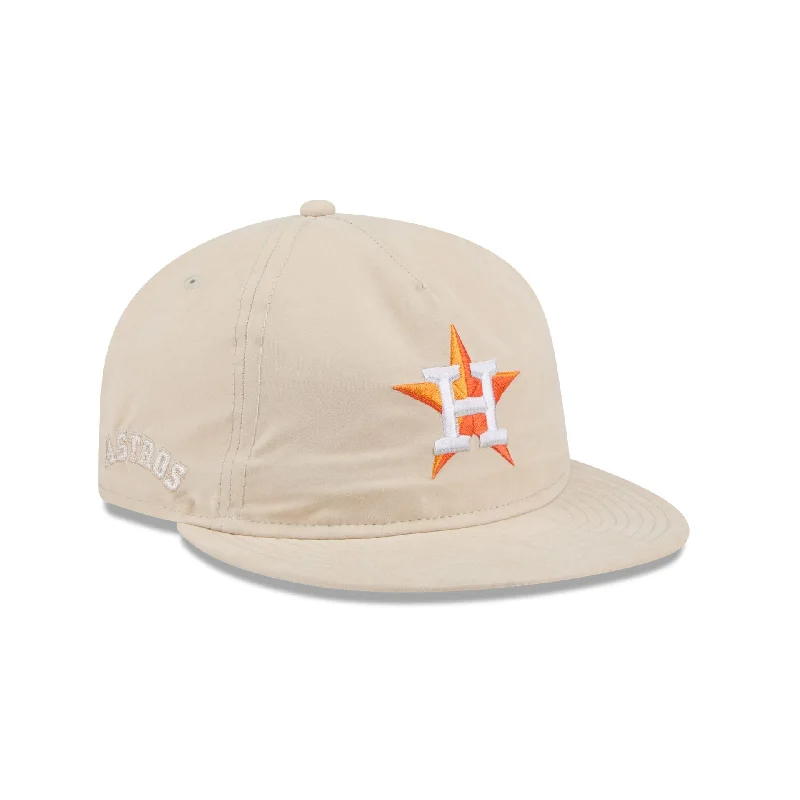 Houston Astros Brushed Nylon Retro Crown 9FIFTY Adjustable Hat