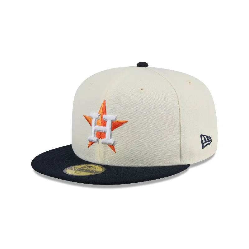 Houston Astros Chrome 59FIFTY Fitted Hat