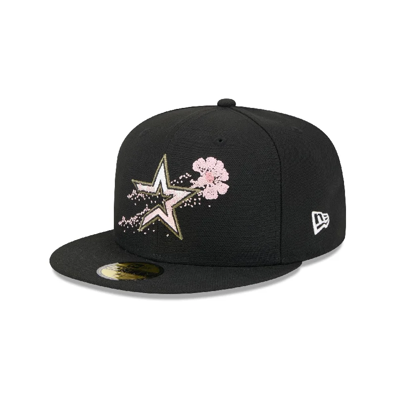 Houston Astros Dotted Floral 59FIFTY Fitted Hat