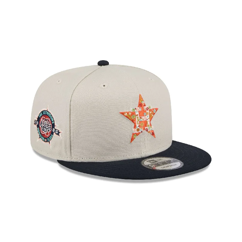 Houston Astros Floral Fill 9FIFTY Snapback Hat