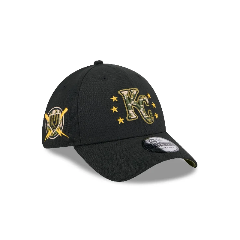 Kansas City Royals Armed Forces Day 2024 39THIRTY Stretch Fit Hat