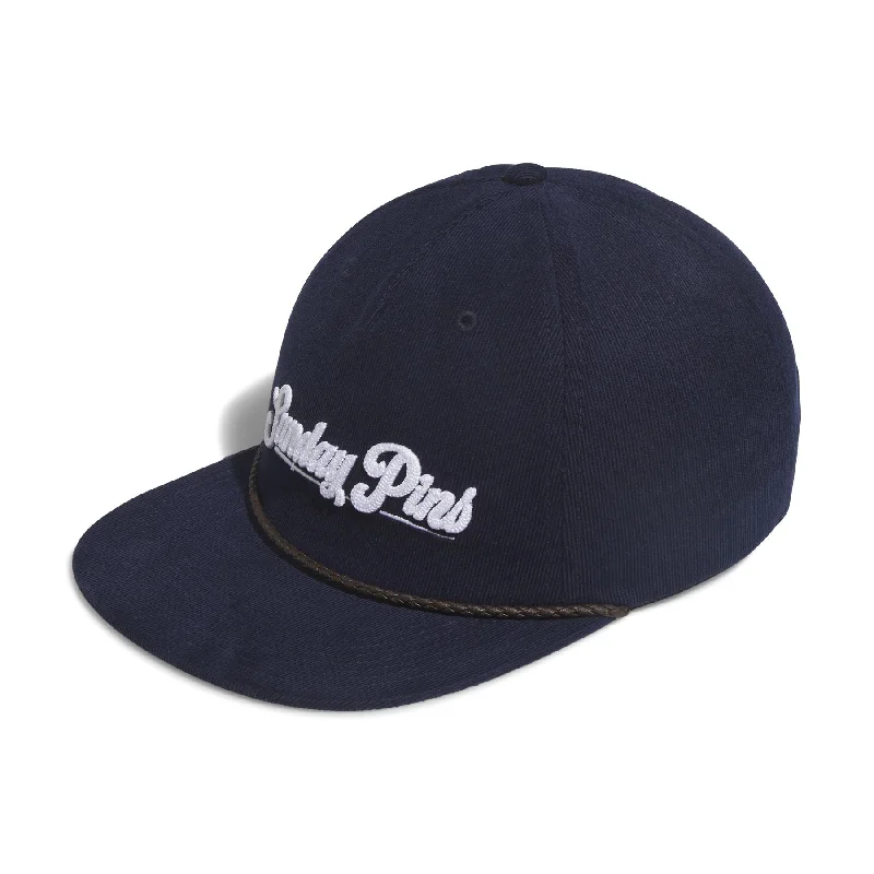 Leather Corduroy Hat Collegiate Navy - SS24