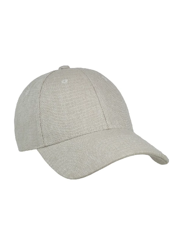 Linen Structured Cap Hampton Beige