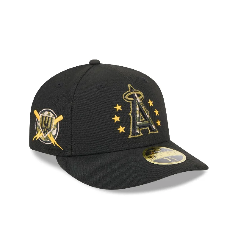 Los Angeles Angels Armed Forces Day 2024 Low Profile 59FIFTY Fitted Hat