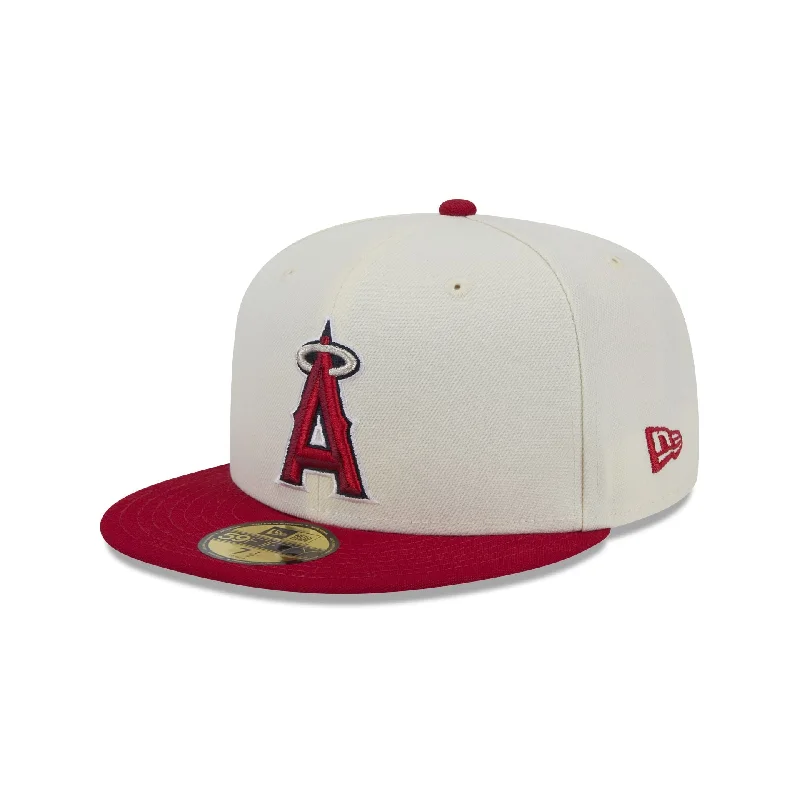 Los Angeles Angels Chrome 59FIFTY Fitted Hat