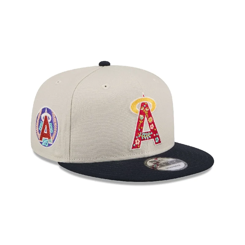 Los Angeles Angels Floral Fill 9FIFTY Snapback Hat