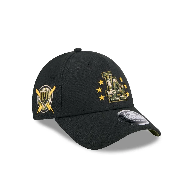 Los Angeles Dodgers Armed Forces Day 2024 Kids 9FORTY Stretch-Snap Hat