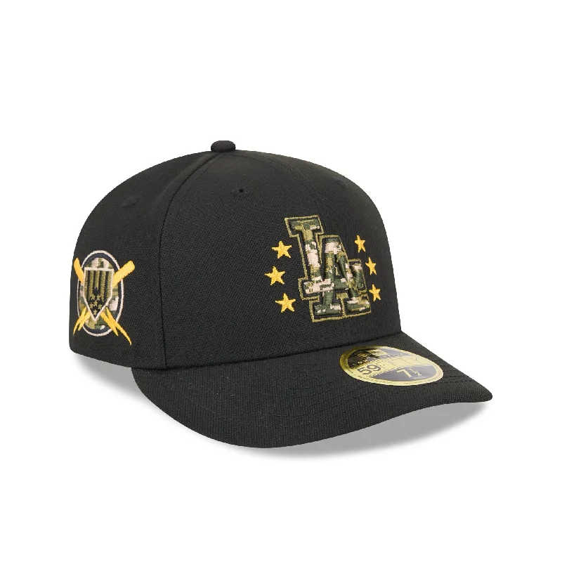 Los Angeles Dodgers Armed Forces Day 2024 Low Profile 59FIFTY Fitted Hat