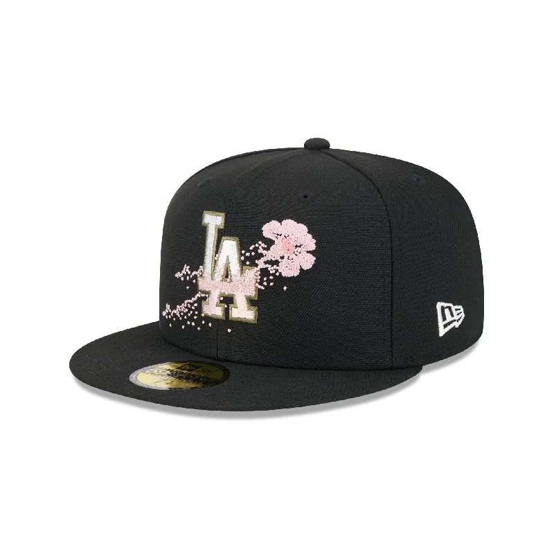 Los Angeles Dodgers Dotted Floral 59FIFTY Fitted Hat