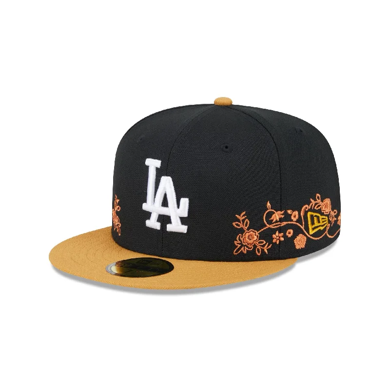 Los Angeles Dodgers Floral Vine 59FIFTY Fitted Hat