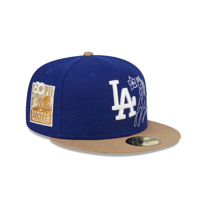 Los Angeles Dodgers Western Khaki 59FIFTY Fitted Hat