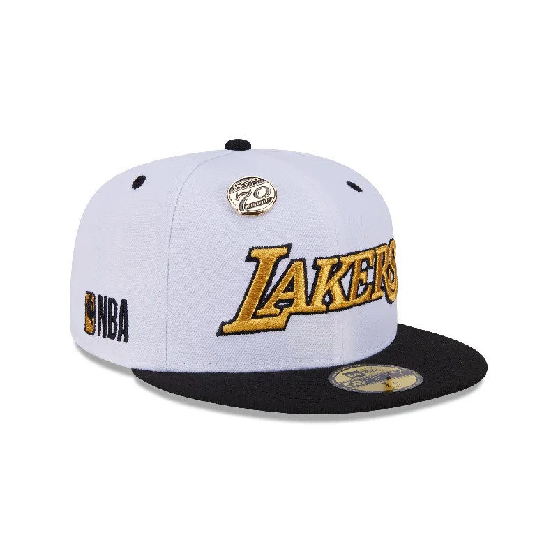 Los Angeles Lakers 70th Anniversary 59FIFTY Fitted Hat