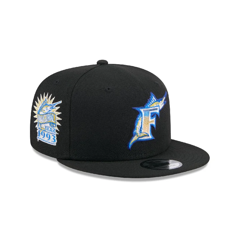 Miami Marlins Animal Fill 9FIFTY Snapback Hat