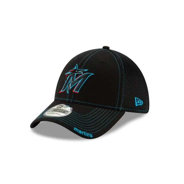 Miami Marlins NEO 39THIRTY Stretch Fit Hat