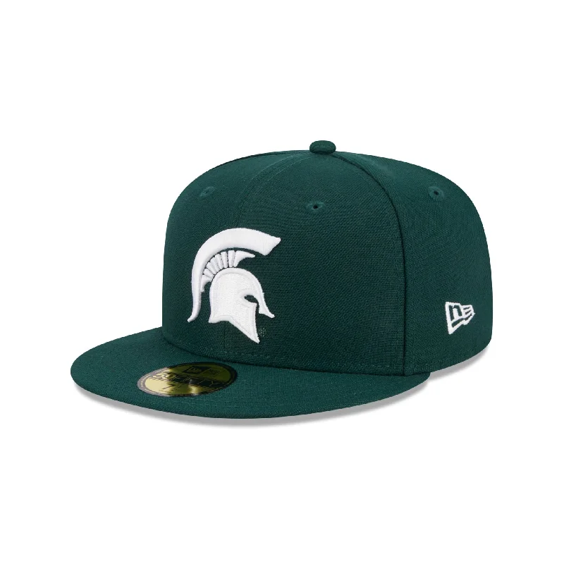 Michigan State Spartans Green 59FIFTY Fitted Hat