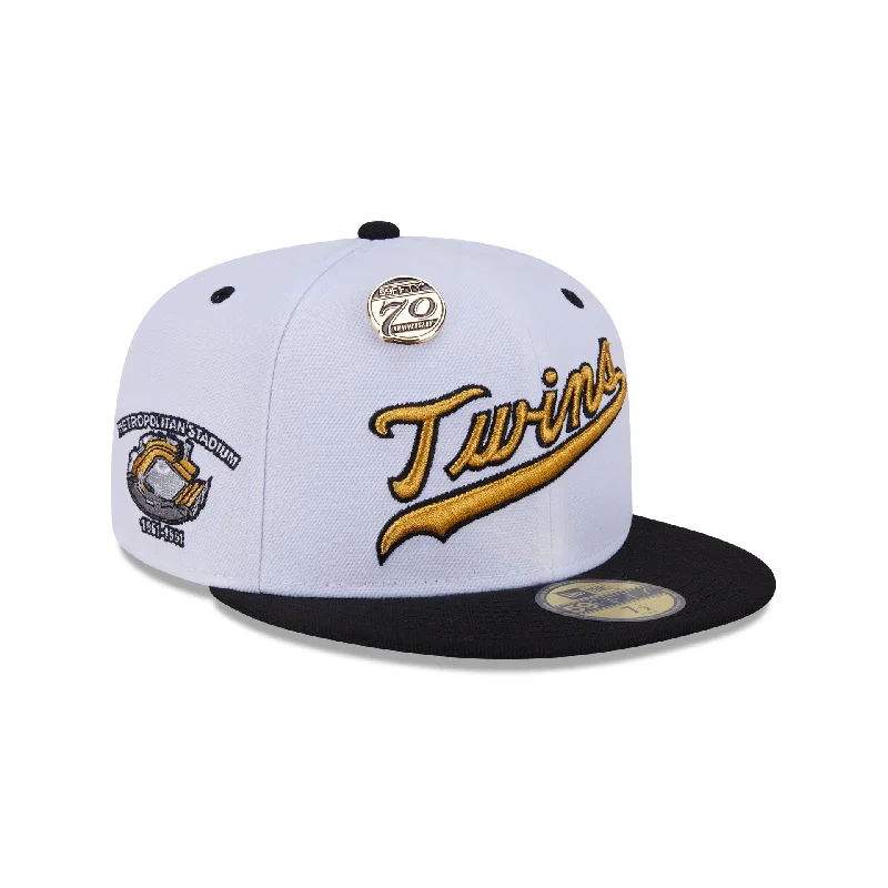 Minnesota Twins 70th Anniversary 59FIFTY Fitted Hat