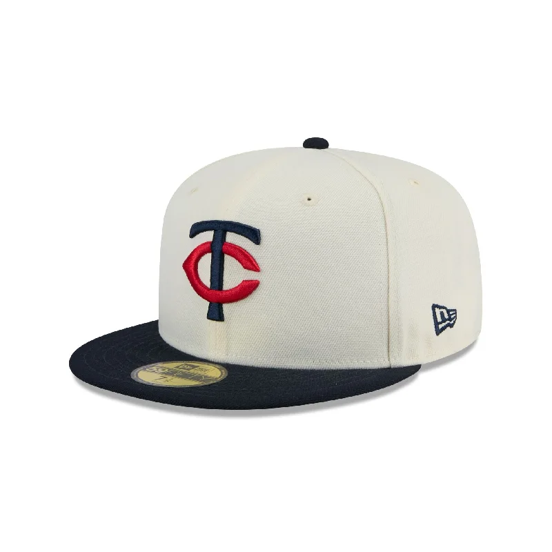 Minnesota Twins Chrome 59FIFTY Fitted Hat