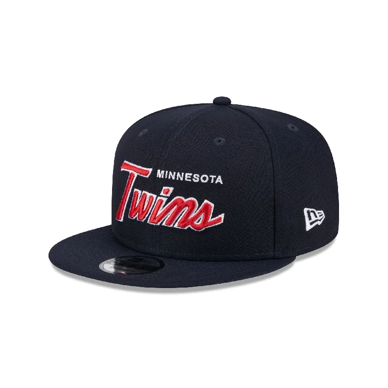 Minnesota Twins Wordmark 9FIFTY Snapback Hat