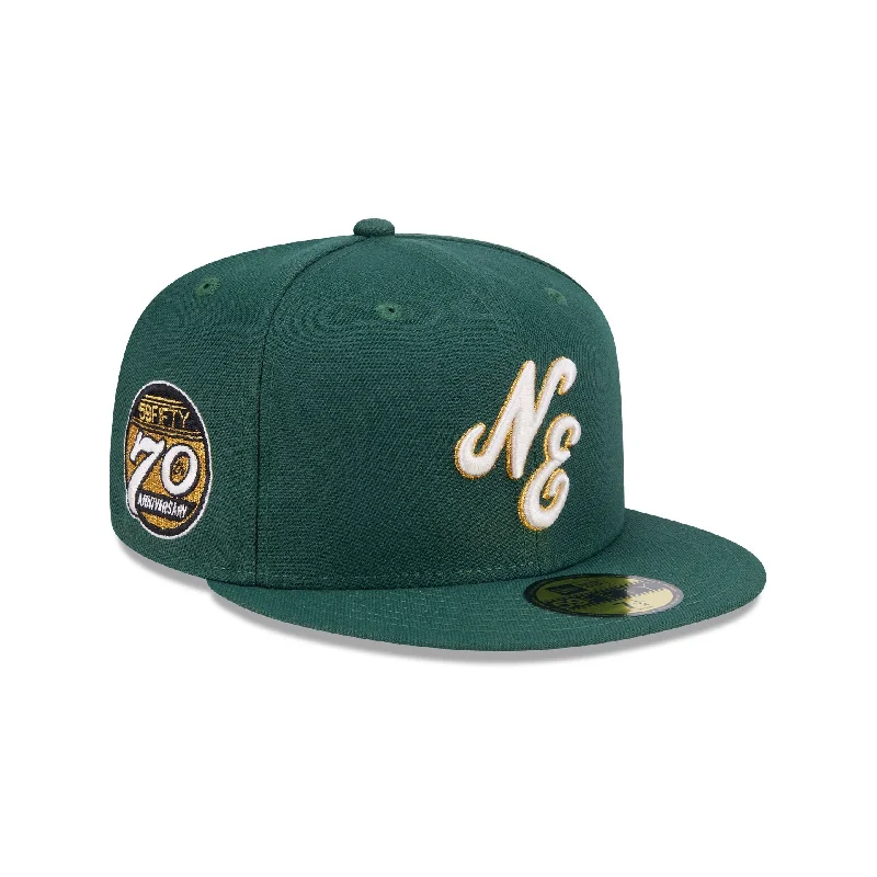 New Era Cap 70th Anniversary Green 59FIFTY Fitted Hat