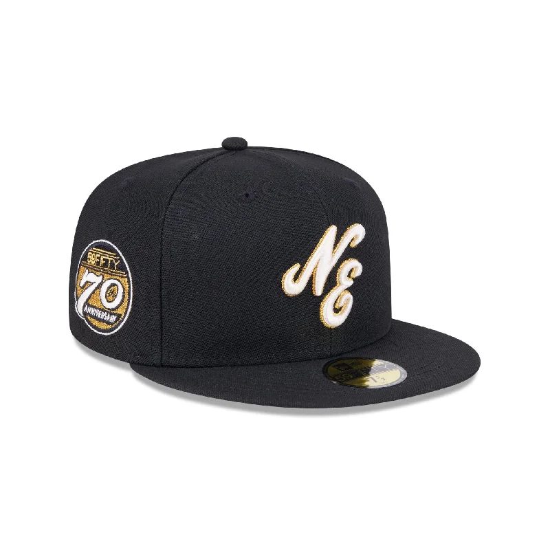 New Era Cap 70th Anniversary Script 59FIFTY Fitted Hat