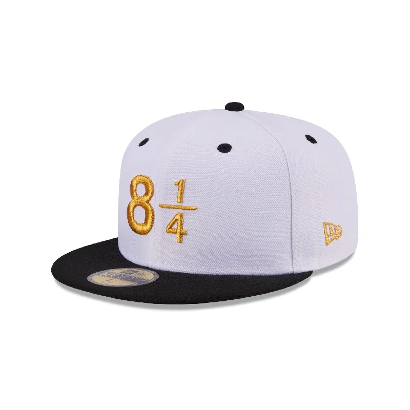 New Era Cap Signature Size 8 1/4 White 59FIFTY Fitted Hat