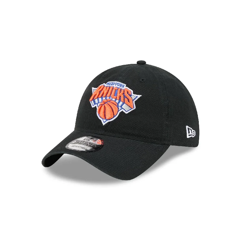 New York Knicks Black 9TWENTY Adjustable Hat