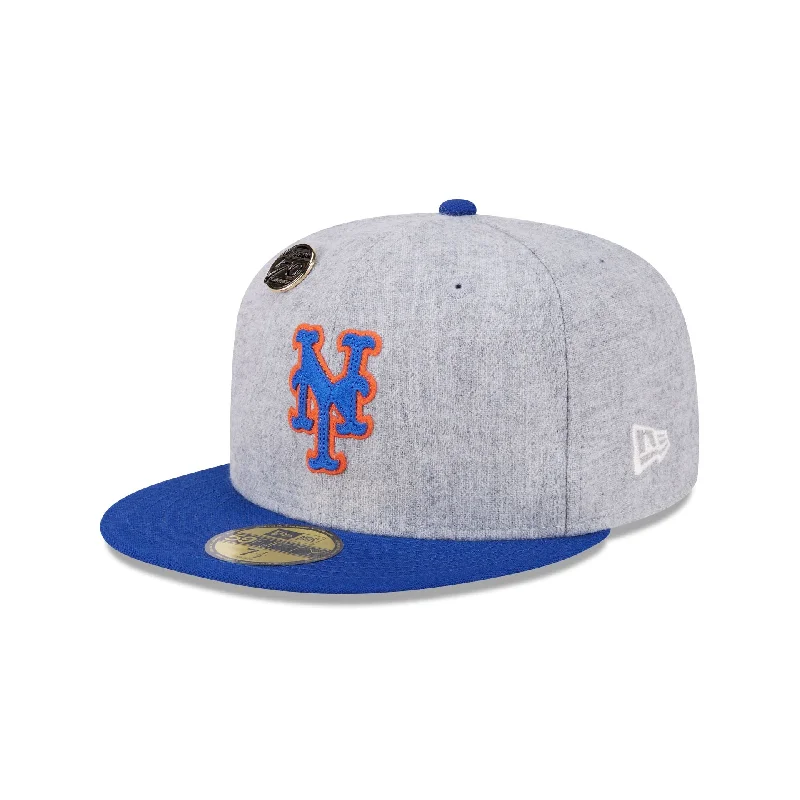 New York Mets 70th Anniversary Gray 59FIFTY Fitted Hat