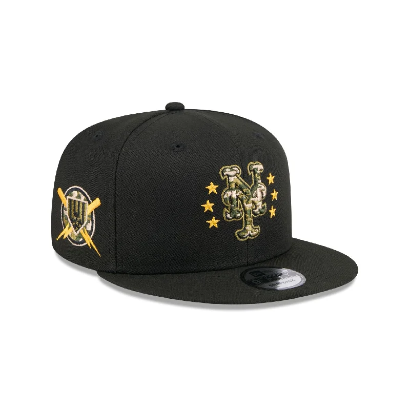 New York Mets Armed Forces Day 2024 9FIFTY Snapback Hat