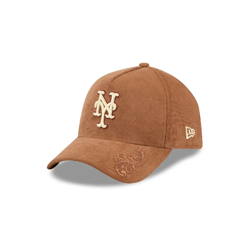 New York Mets Ornamental Cord 9FORTY A-Frame Snapback Hat