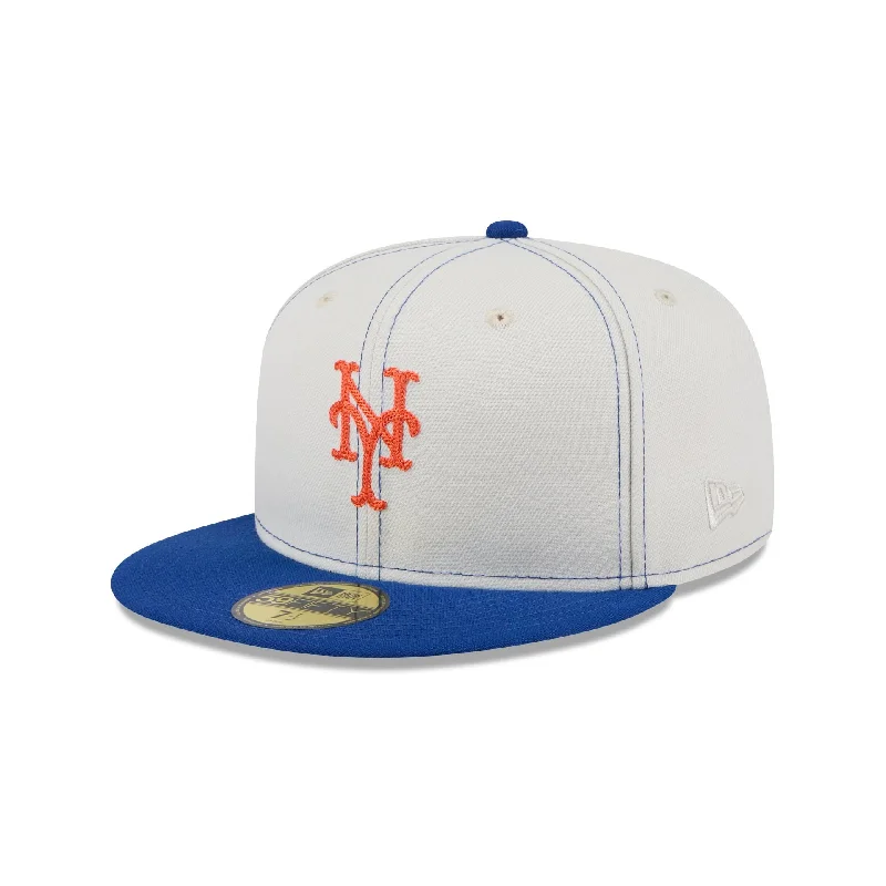 New York Mets Sandy Linen 59FIFTY Fitted Hat