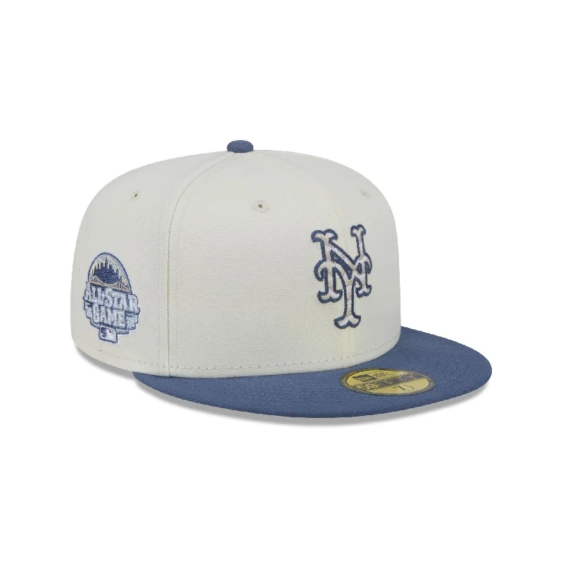 New York Mets Wavy Chainstitch 59FIFTY Fitted Hat