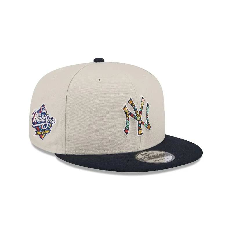 New York Yankees Floral Fill 9FIFTY Snapback Hat