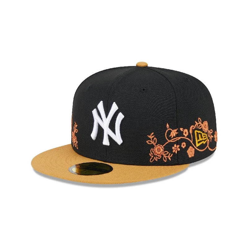 New York Yankees Floral Vine 59FIFTY Fitted Hat