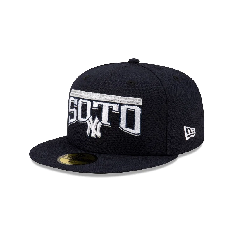 New York Yankees Juan Soto Navy 59FIFTY Fitted Hat