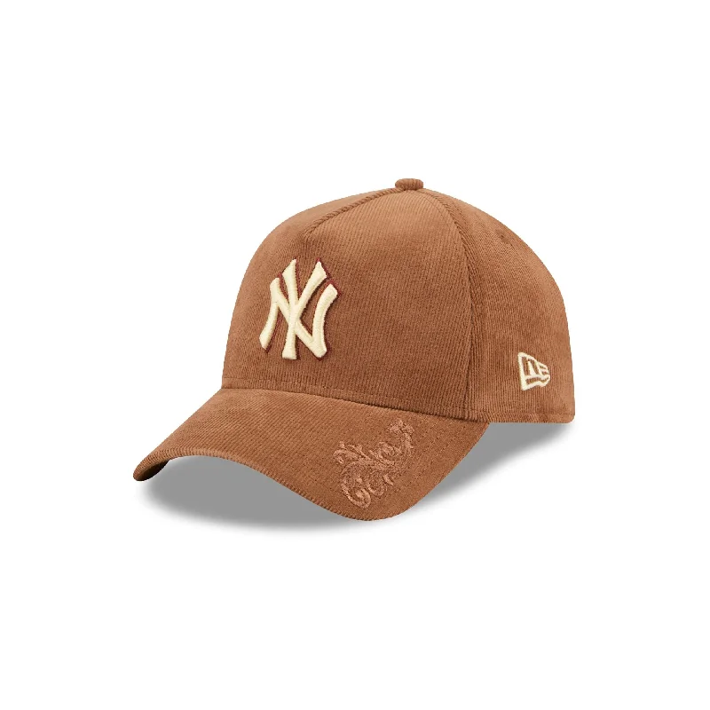 New York Yankees Ornamental Cord 9FORTY A-Frame Snapback Hat