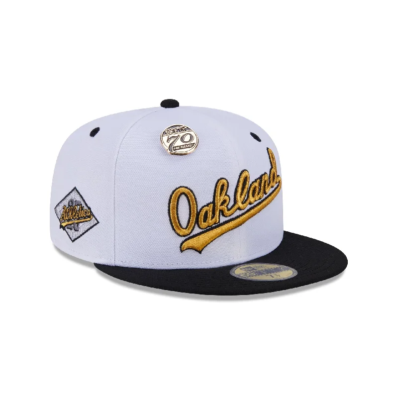 Oakland Athletics 70th Anniversary 59FIFTY Fitted Hat