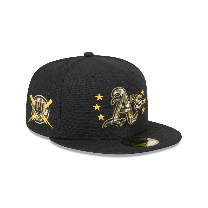 Oakland Athletics Armed Forces Day 2024 59FIFTY Fitted Hat