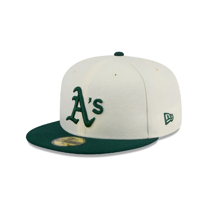 Oakland Athletics Chrome 59FIFTY Fitted Hat