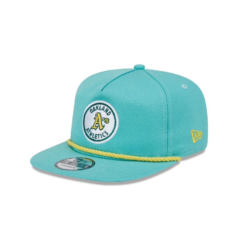 Oakland Athletics Clear Mint Golfer Hat