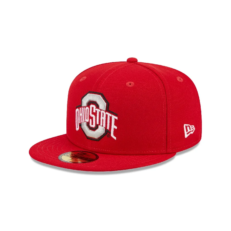 Ohio State Buckeyes Red 59FIFTY Fitted Hat