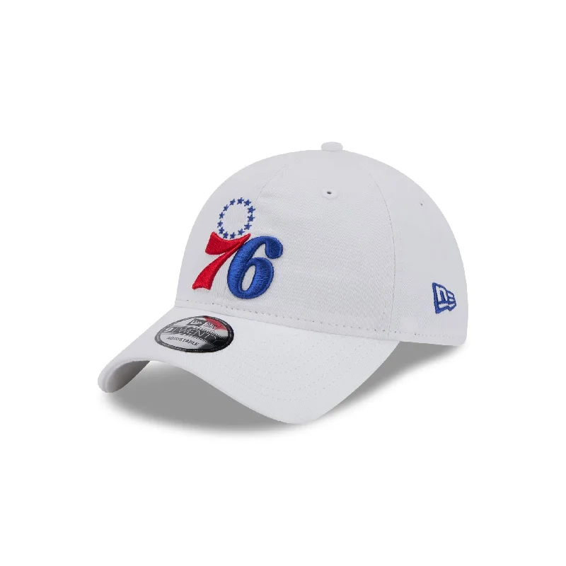 Philadelphia 76ers White 9TWENTY Adjustable Hat