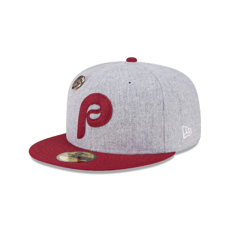 Philadelphia Phillies 70th Anniversary Gray 59FIFTY Fitted Hat