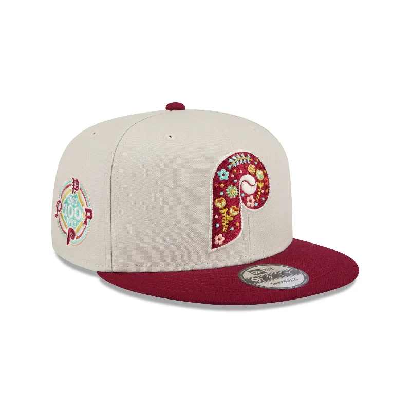 Philadelphia Phillies Floral Fill 9FIFTY Snapback Hat