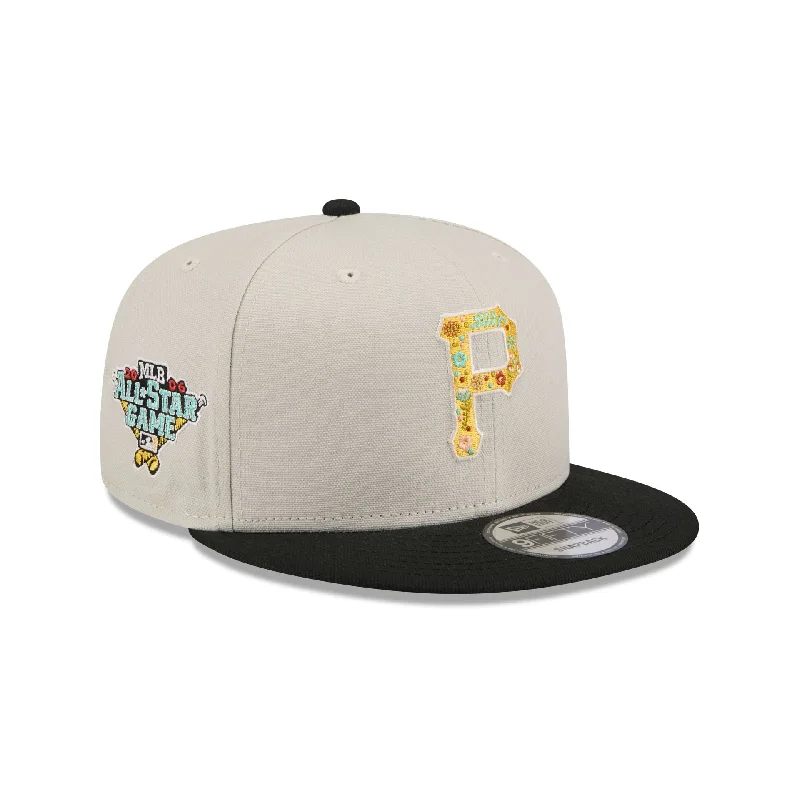 Pittsburgh Pirates Floral Fill 9FIFTY Snapback Hat