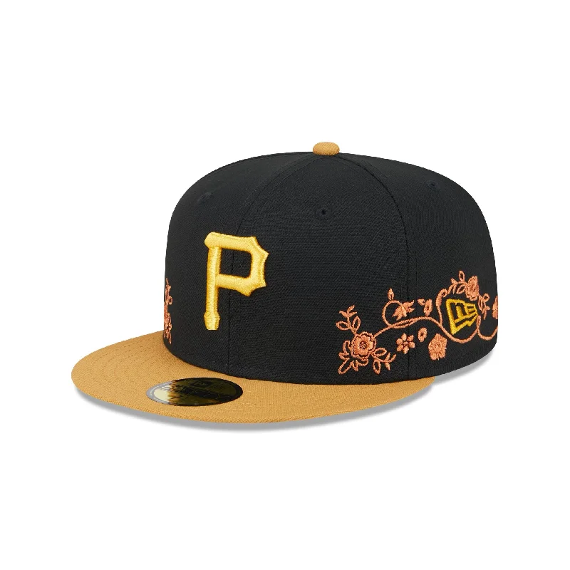 Pittsburgh Pirates Floral Vine 59FIFTY Fitted Hat