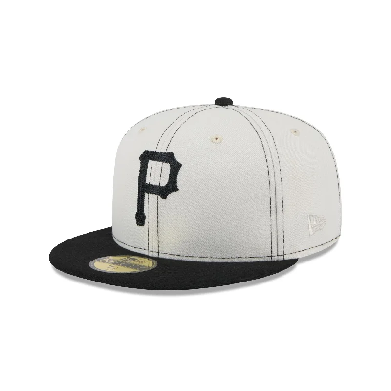 Pittsburgh Pirates Sandy Linen 59FIFTY Fitted Hat