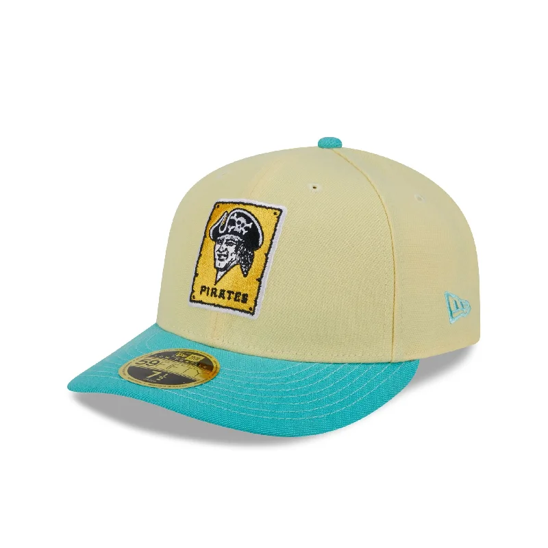 Pittsburgh Pirates Soft Yellow Low Profile 59FIFTY Fitted Hat