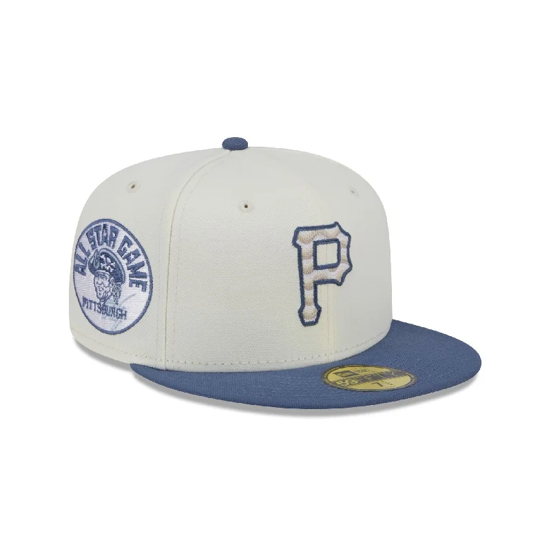 Pittsburgh Pirates Wavy Chainstitch 59FIFTY Fitted Hat