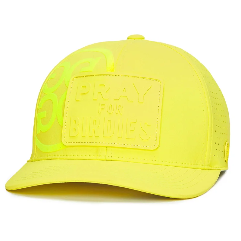 Pray For Birdies Featherweight Tech Snapback Cap Solar - AW24